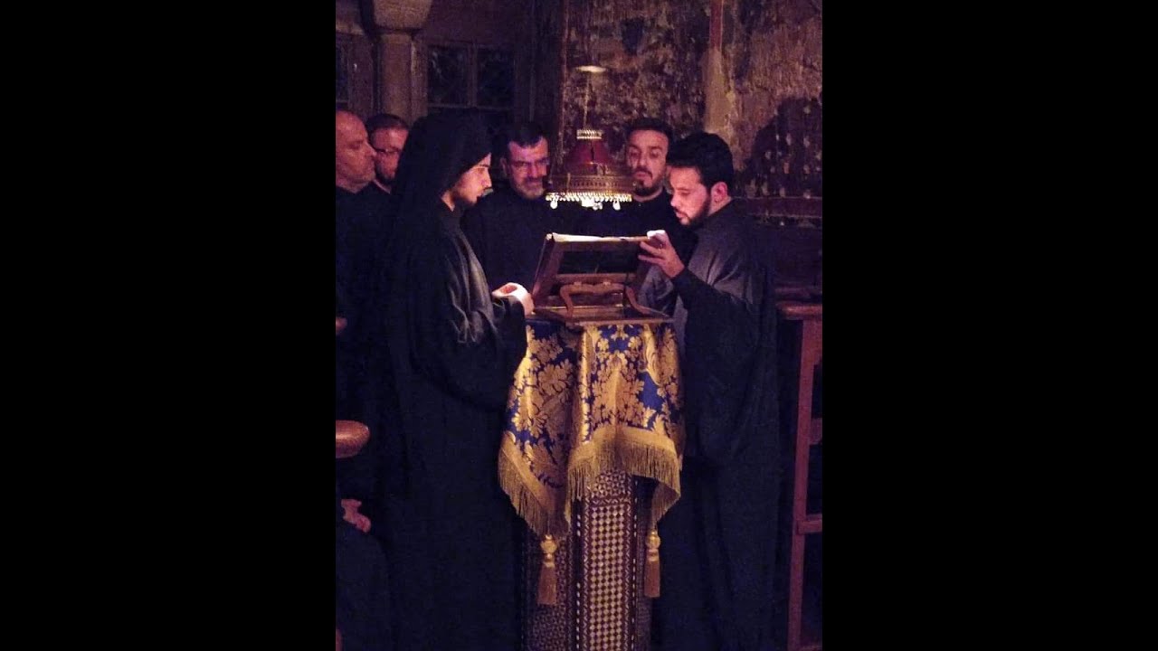 Πολυέλεος «Δούλοι Κύριον» ήχος γ΄, Γρηγορίου πρωτοψάλτου