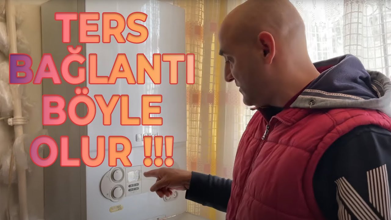 Kombi Petek Ters Bağlantısı B&ouml;yle Olur! Bu Şekil'de Verimli Isınamazsınız!