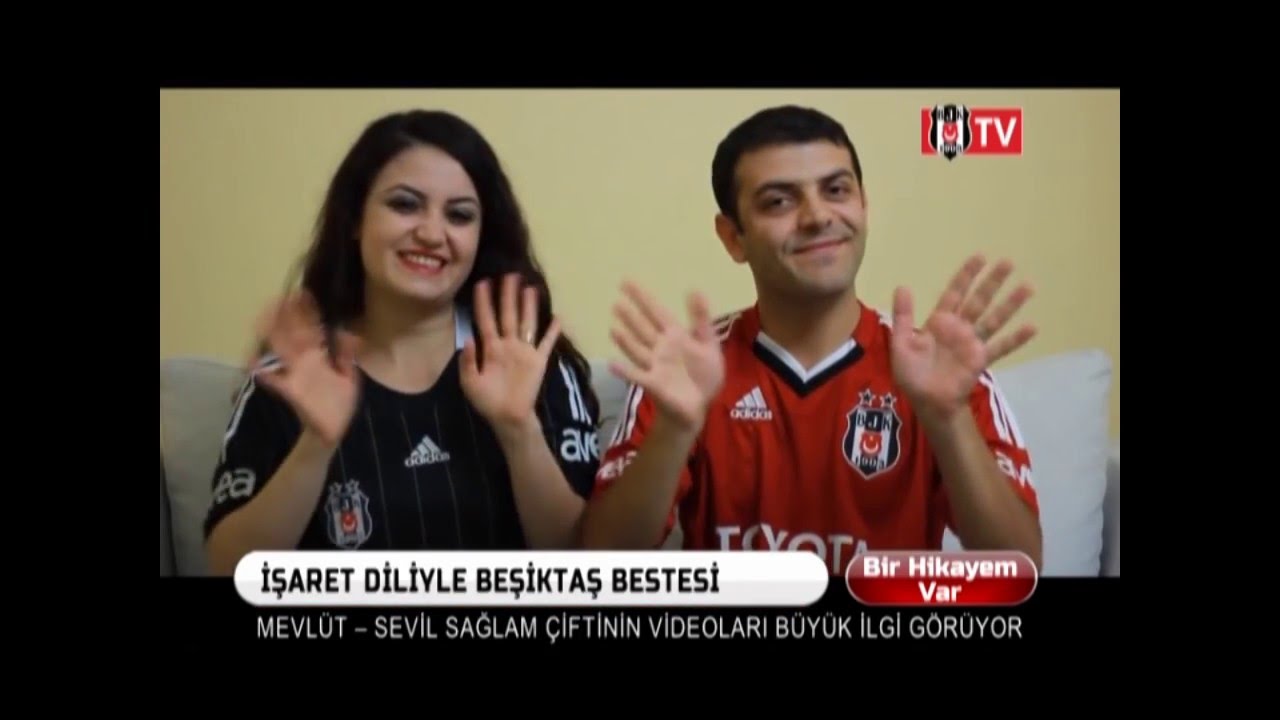 İşaret dili Beşiktaş seninle ölmeye geldik | Mevlüt & Sevil | Sign language anthem