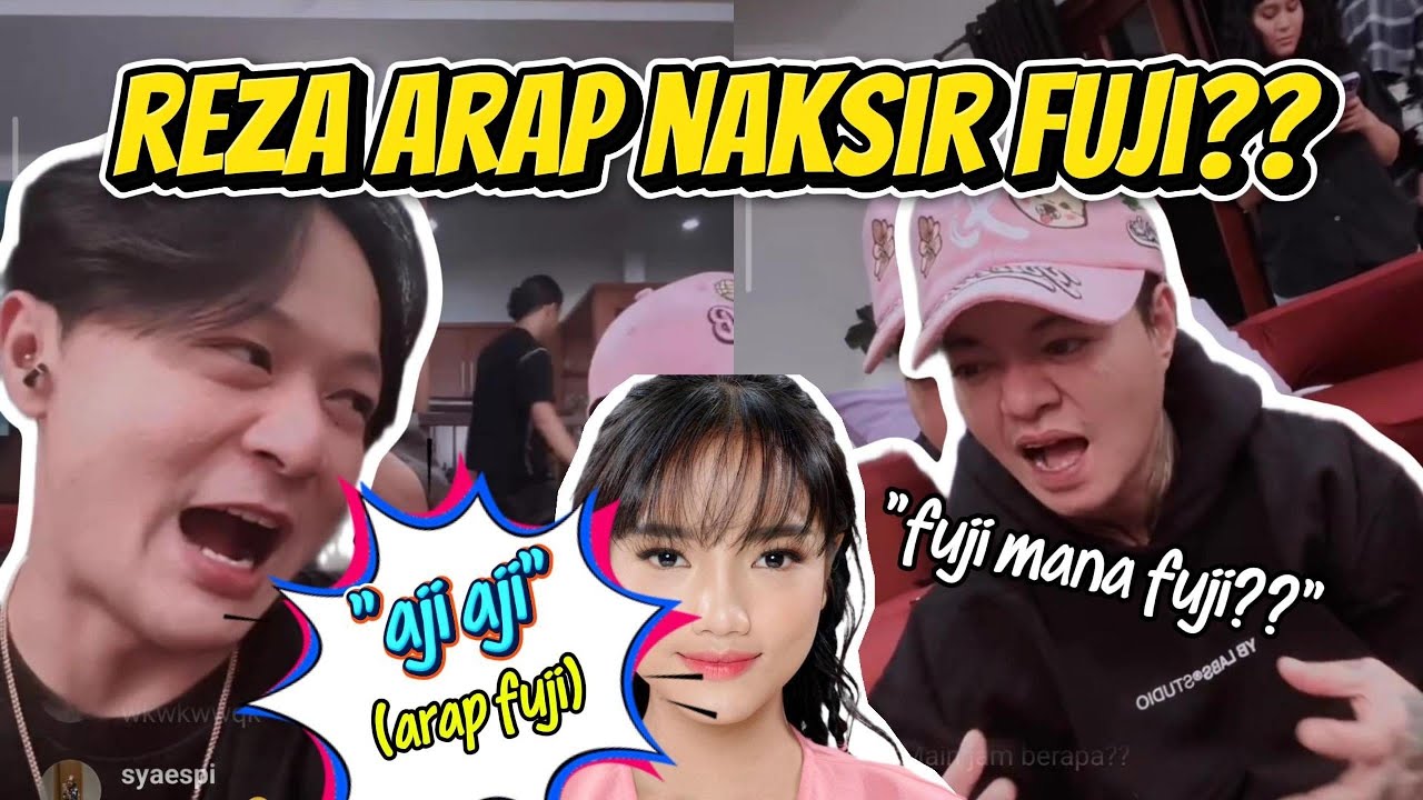 REZA ARAP NANYAIN FUJI‼️ full live Instagram bravy