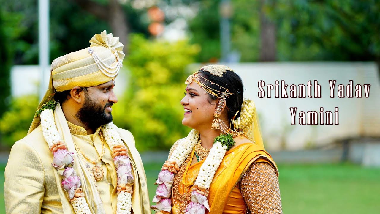Wedding Teaser Telugu | 2025 | Srikanth Yadav + Yamini | Raj Photography | Wedding Teaser 4k