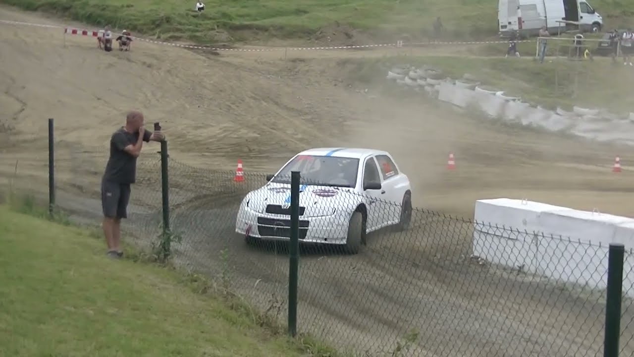ZSE Rallycross Sedlčany 15.6.2024 druhá rozjížďka STC-1600