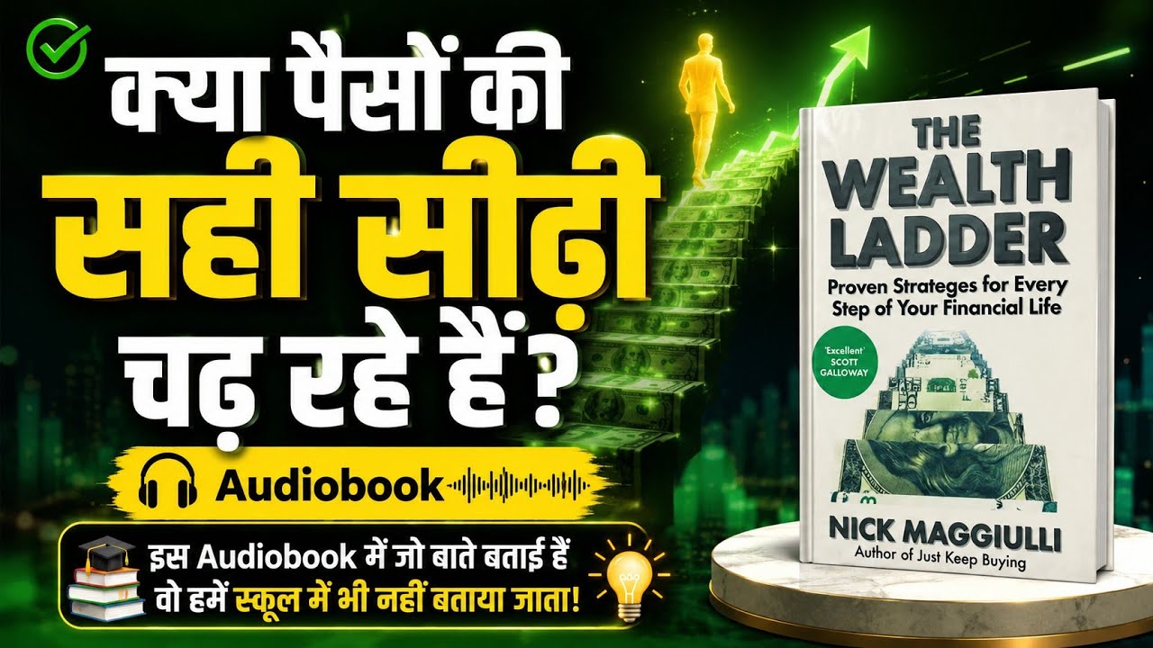 अमीर बनने का सही रास्ता क्या है? | The Wealth Ladder Hindi Audiobook Summary | How to make Money