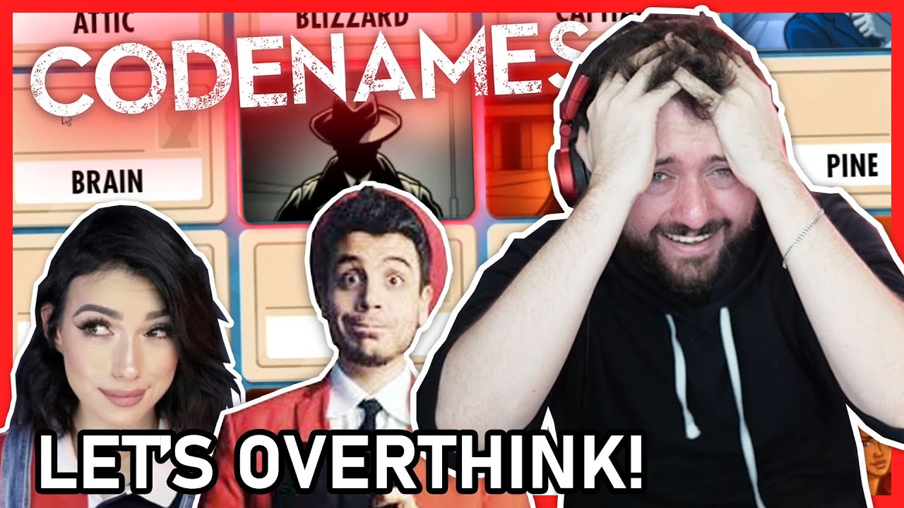 I'M LOSING MY MIND PLAYING THIS GAME | Codenames w/ Chilled, Shubble, Speedy, Deluxe, & Side