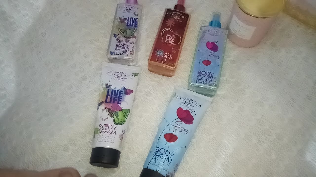 Farfasha'; brumes et lotion👍 مشترياتي من مجموعه فرفشة💝 لتعطير الجسم