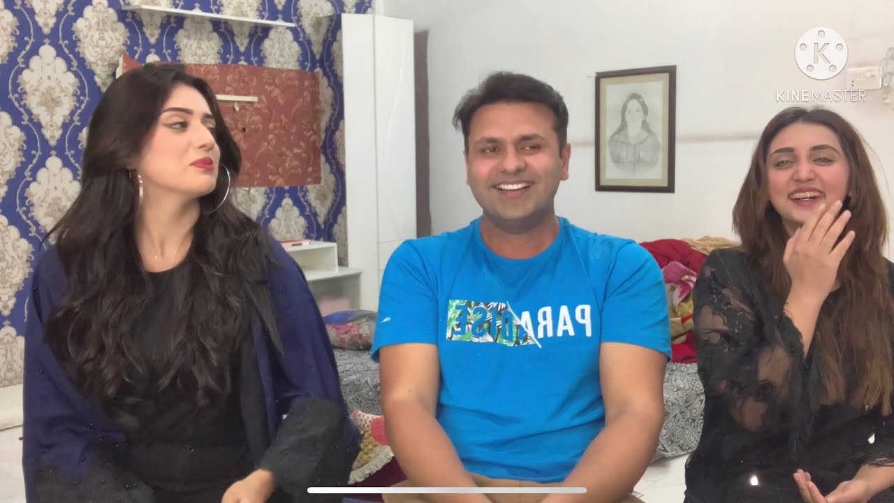 Try not to laugh challenge ft. Jannat mirza,Alishbha anjum,Sehar anjum.
