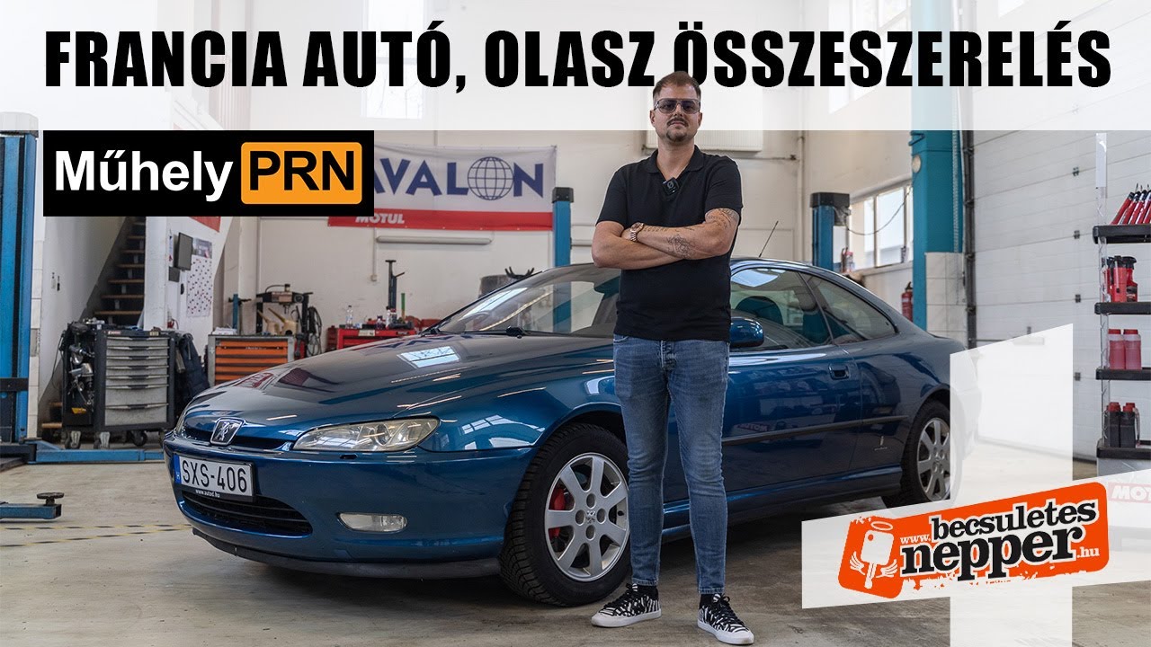 Amíg folyik, addig van benne! – Peugeot 406 Coupe 3,0 V6 – 2001 – MűhelyPRN 282.