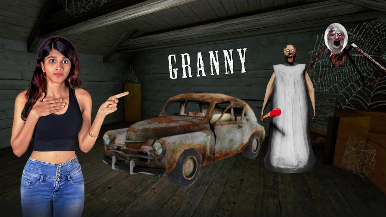Granny's Car in Spider Mom's Room