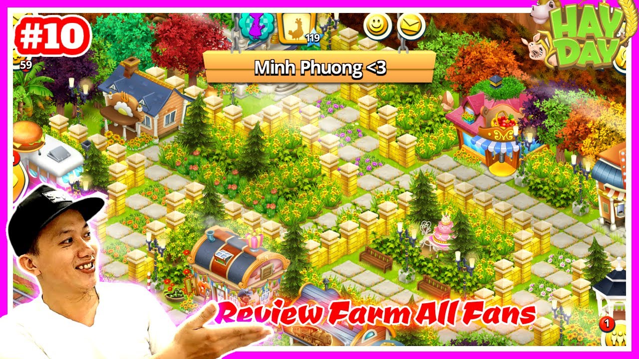 Hay Day | Ghé Thăm Farm Của Fans Part 10 | Hay Day GameHD.