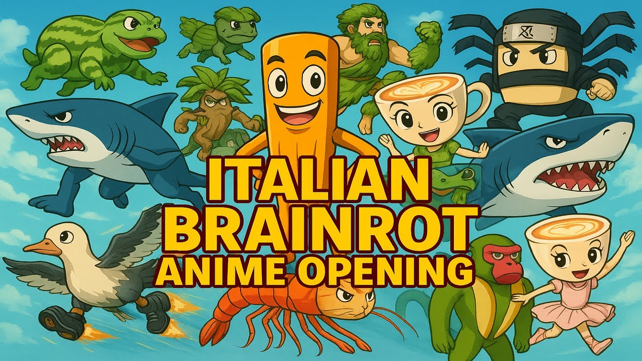 Italian Brainrot: Anime Style (Official Music Video)