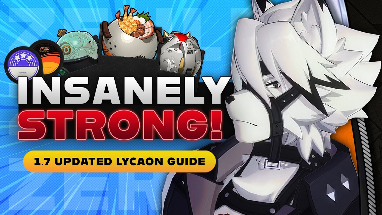 COMPLETE UPDATED In-Depth Lycaon Guide | Best Weapons, Teams and Disk Drives | Zenless Zone Zero