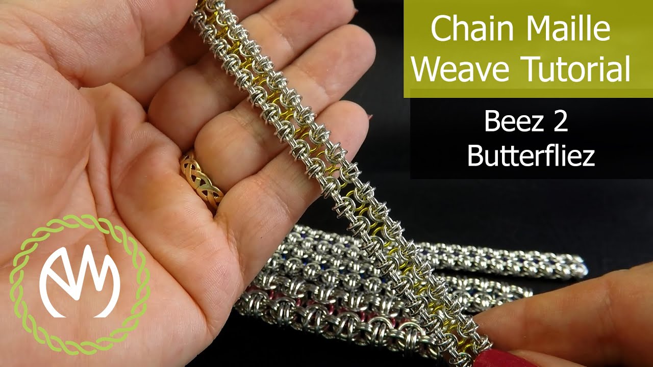 Chain Maille Tutorial - Beez 2 Butterfliez Weave