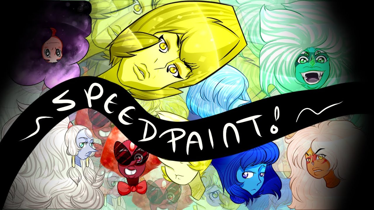 Steven Universe [SPEEDPAINT] SU Headshots Batch 2