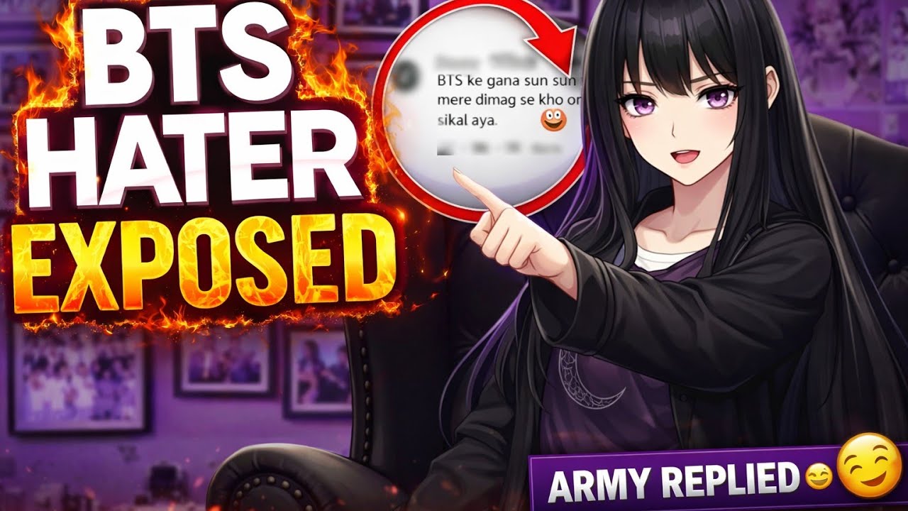 BTS hater roast 💜🔥#rost #btshater#btsarmy 