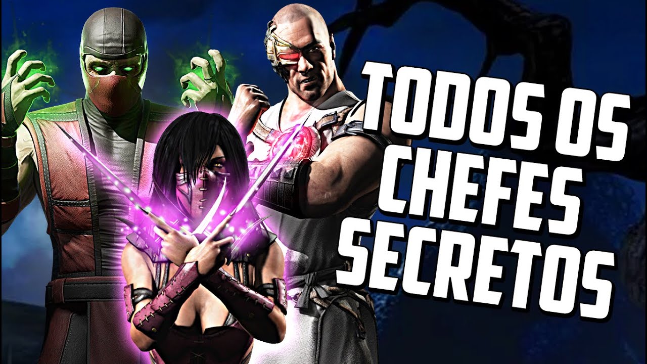 MORTAL KOMBAT SHAOLIN MONKS - TODOS OS CHEFES SECRETOS