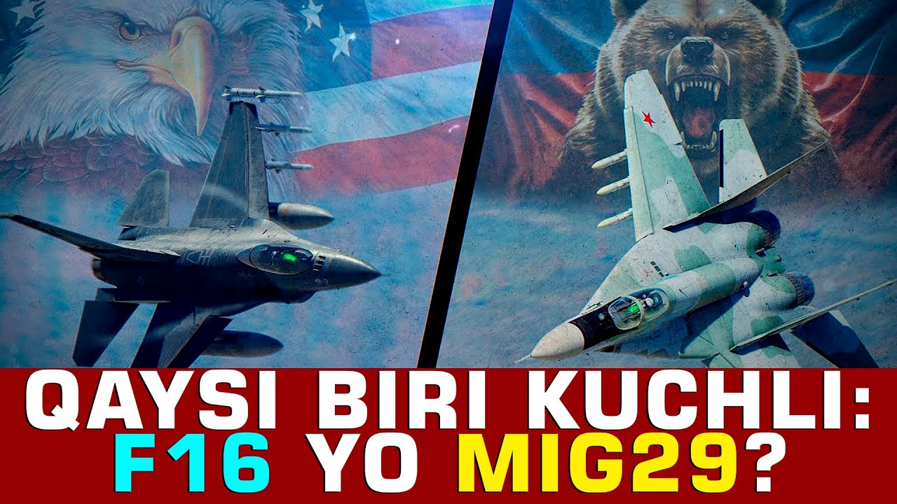 Qaysi biri kuchli: F16 yo MiG29? #fikratuz