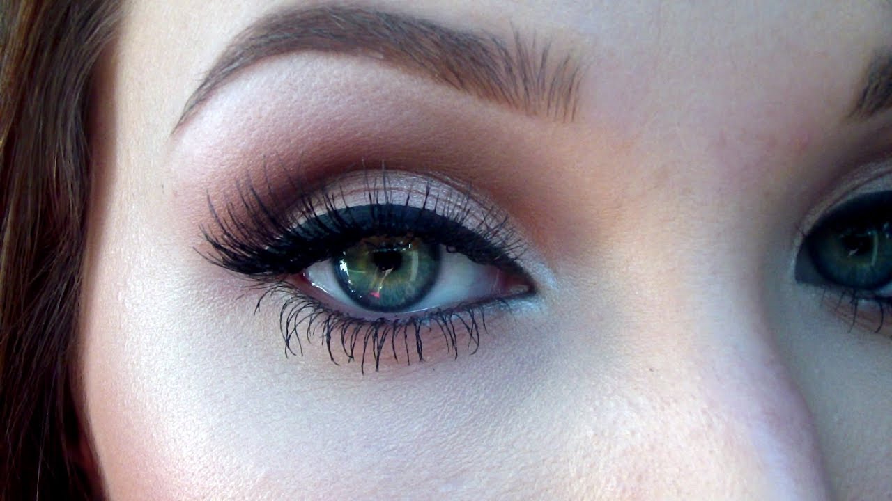 Neutral smokey eye for prom | Jaclyn Hill