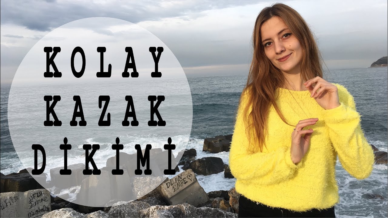 1 TLYE KAZAK DİK |  (Kazak Nasıl Dikilir ? | Kolay Kazak Dikimi)