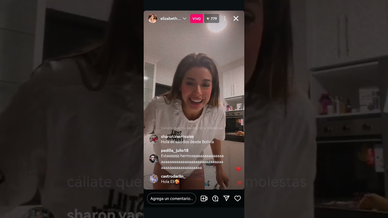 Elizabeth Cader en vivo 02/12/2024