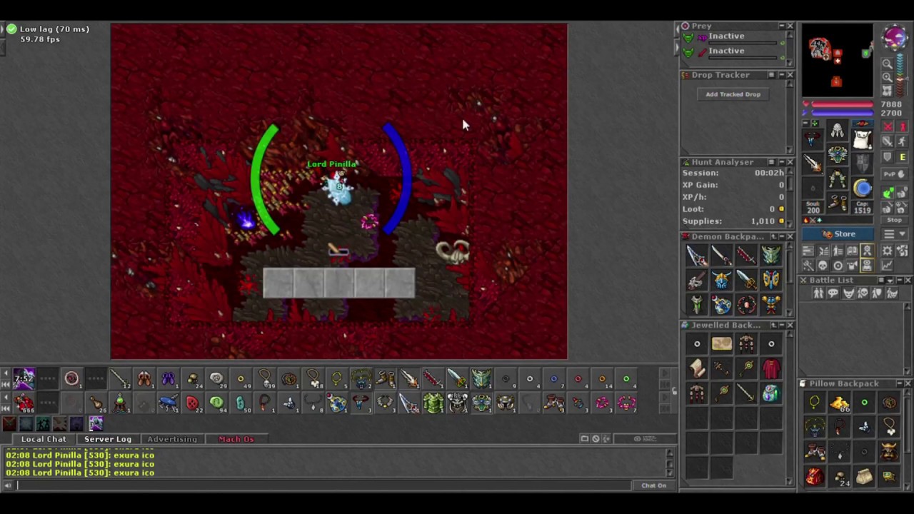 Tibia - Grand Master Oberon (Falcon Order) SOLO