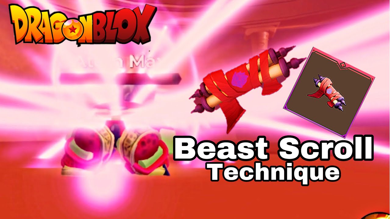 How to get Beast Scroll in just one try in dragon blox