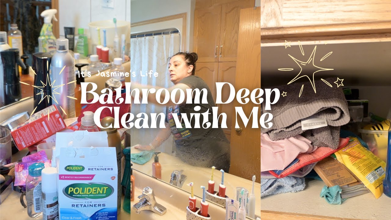 Bathroom Deep Clean with Me