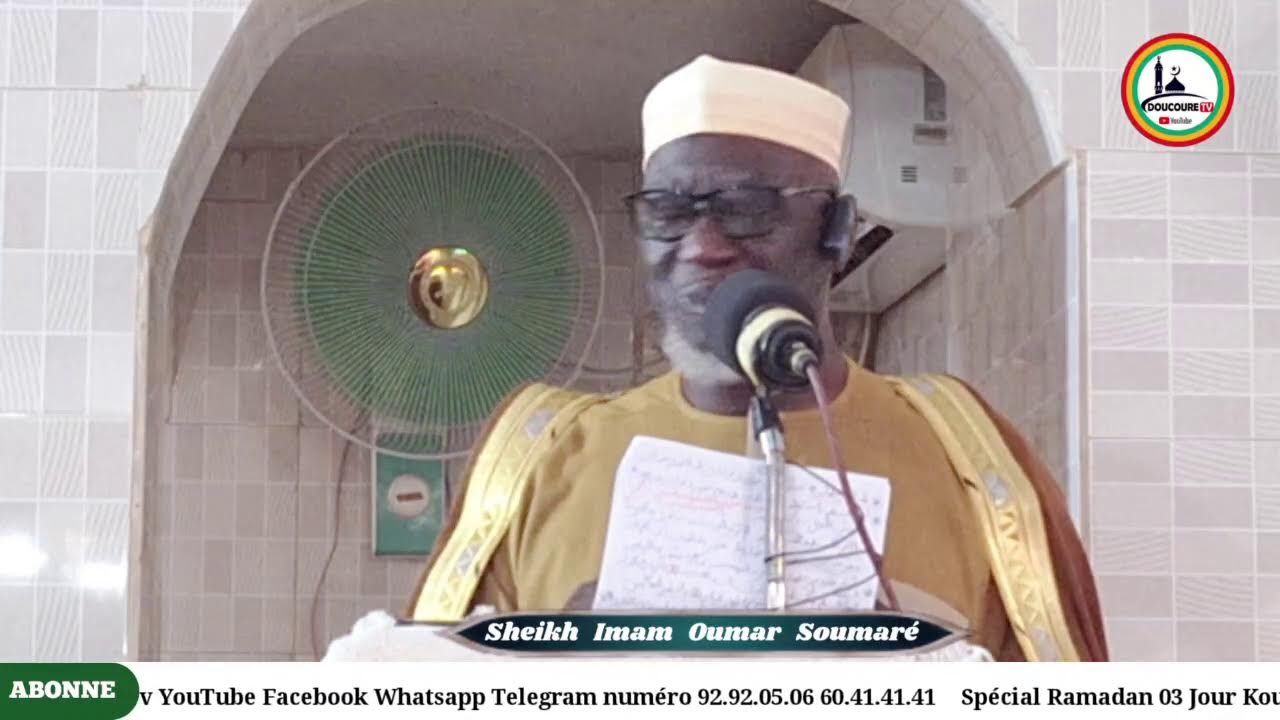 Spécial Ramadan 03 jour Koutouba Kéné Sheikh Imam Oumar Soumare Vendredi 20-02-2026