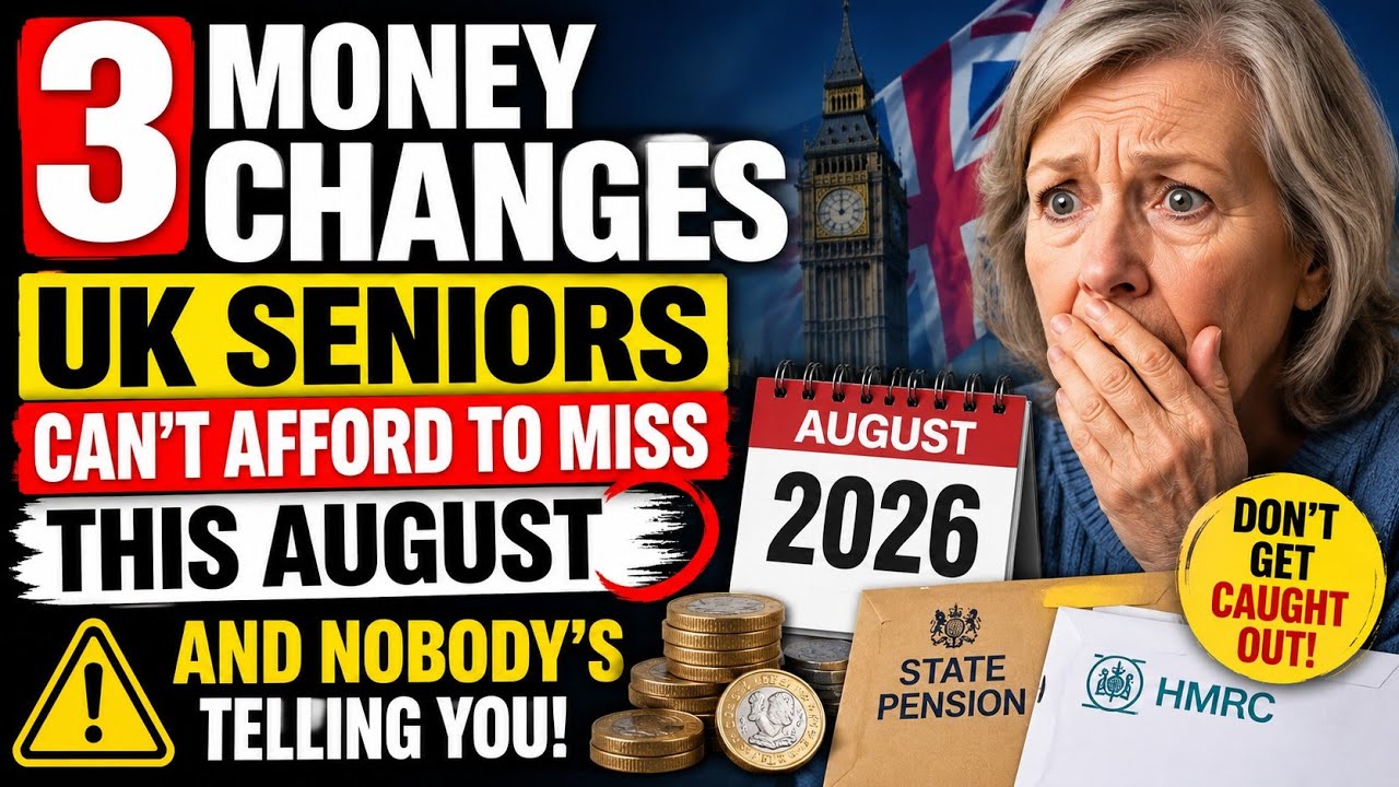 3 Money Changes UK Seniors Can't Afford to Miss This August &mdash; And Nobody's Telling You