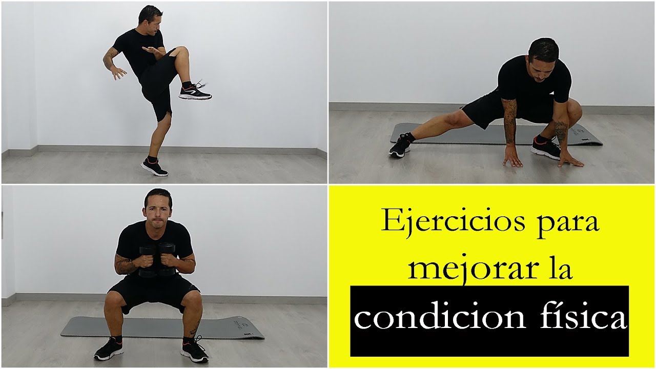 Ejercicios para mejorar la condici&oacute;n f&iacute;sica y adelgazar.