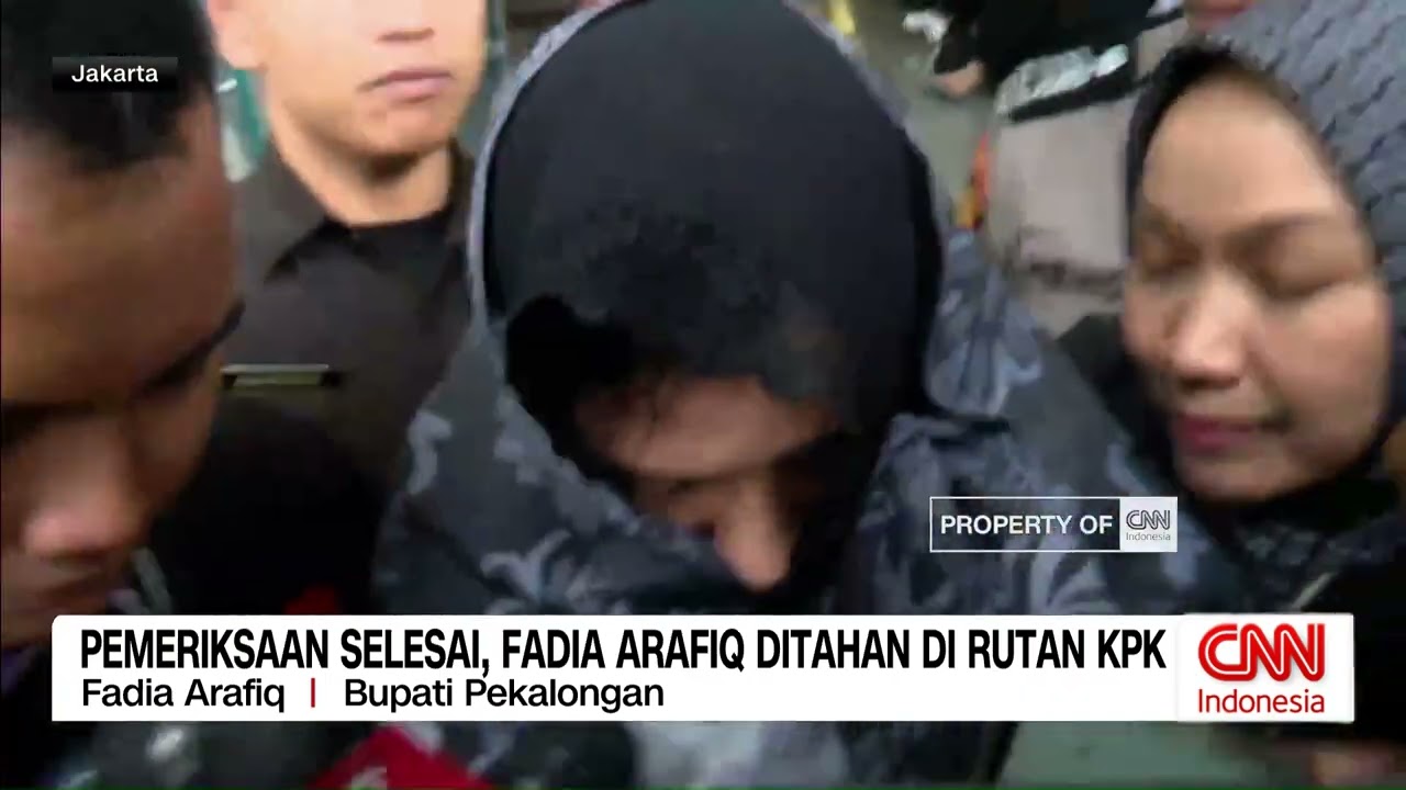 Bupati Pekalongan Digiring ke Rutan KPK, Fadia Arafiq Bantah Terima Uang OTT