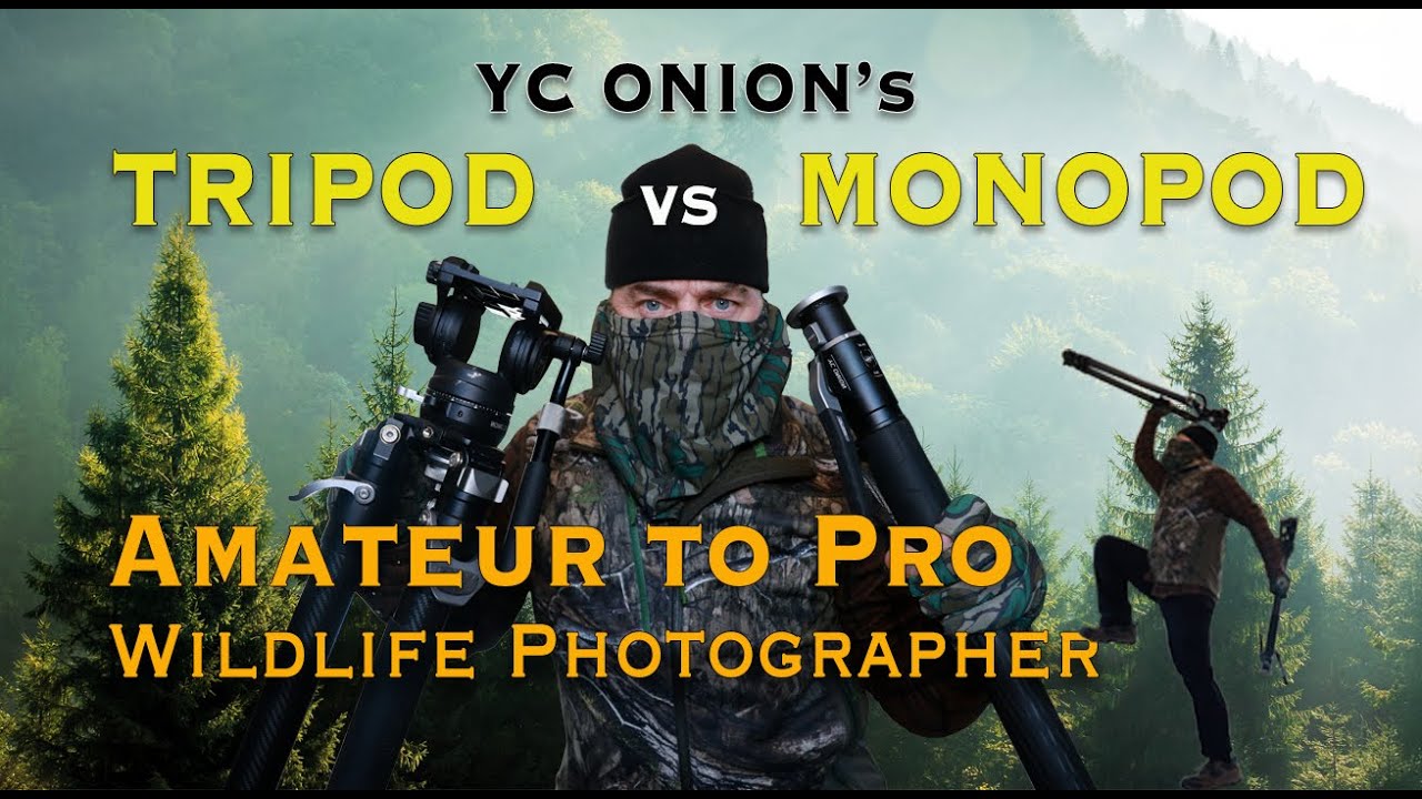 YC Onion Pineta Peak Tripod VS Monopod!