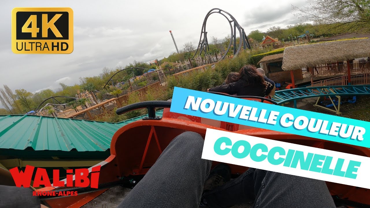 NOUVEAU - La Coccinelle Onride WALIBI Rhône-Alpes 4K