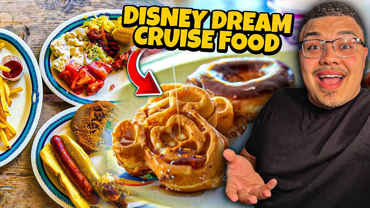 DISNEY DREAM Cruise Food Review! 2022