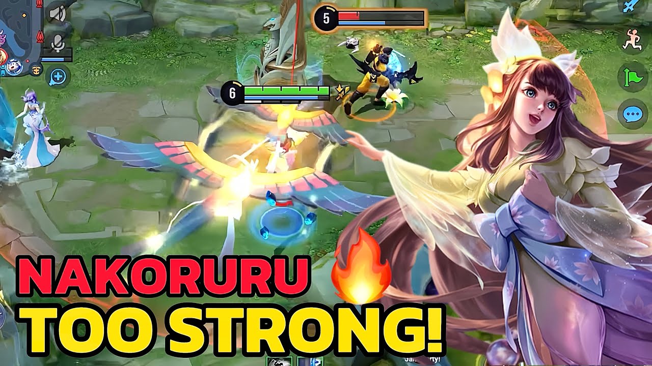 Honor of Kings | Nakoruru is TOO STRONG! Full Damage Assassin Gameplay 🔥