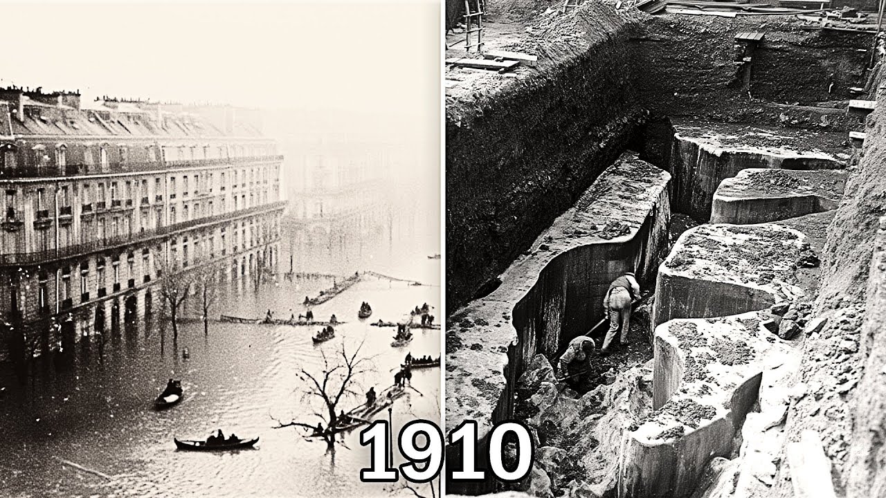 Opération Seine : La Crue Qui Révéla le Vieux Monde Sous Paris