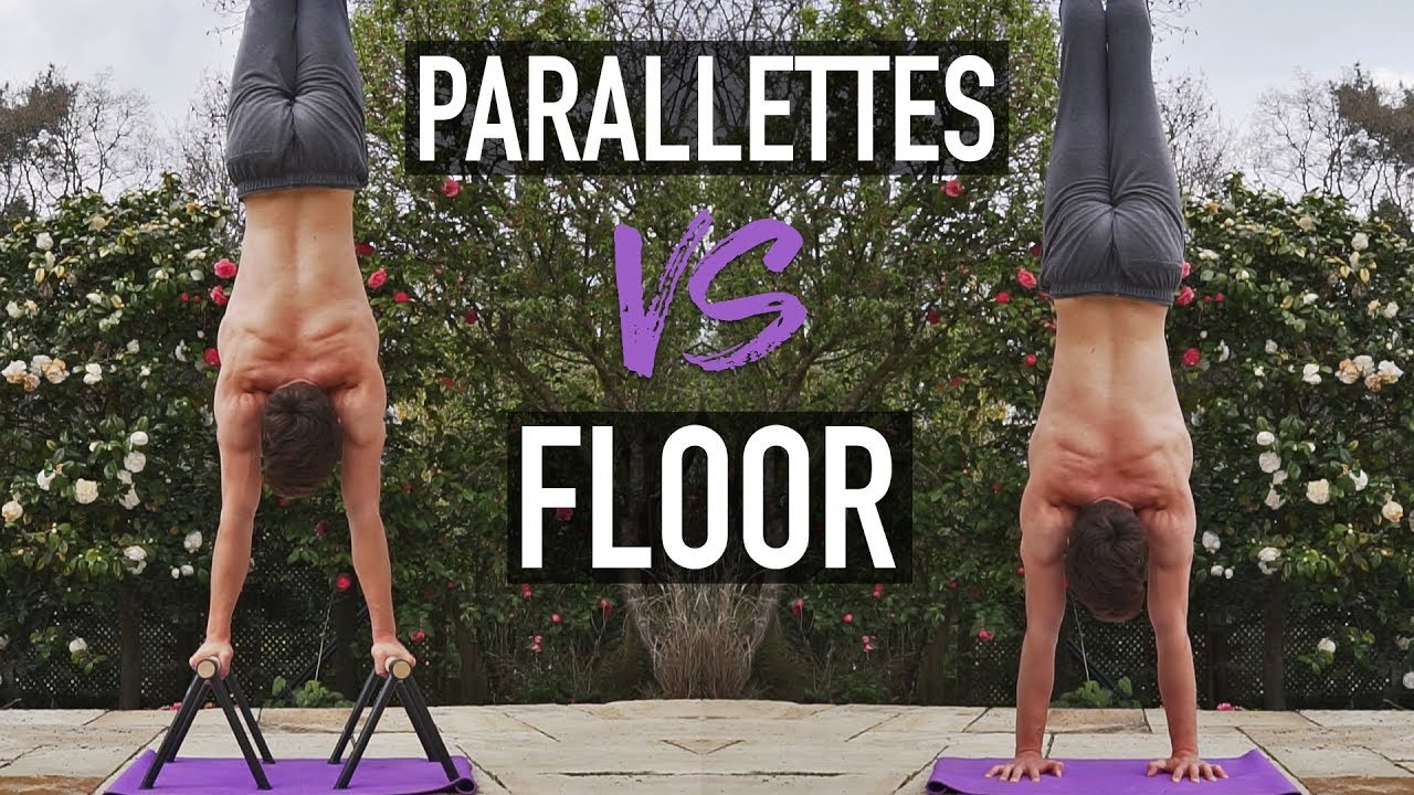 Parallettes vs Floor | Which Is BETTER For Handstands?!