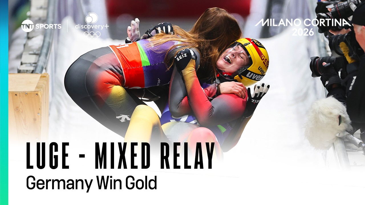 FOUR Consecutive Olympic Golds for Germany 🇩🇪 | Luge Mixed Relay | Winter Olympics 2026