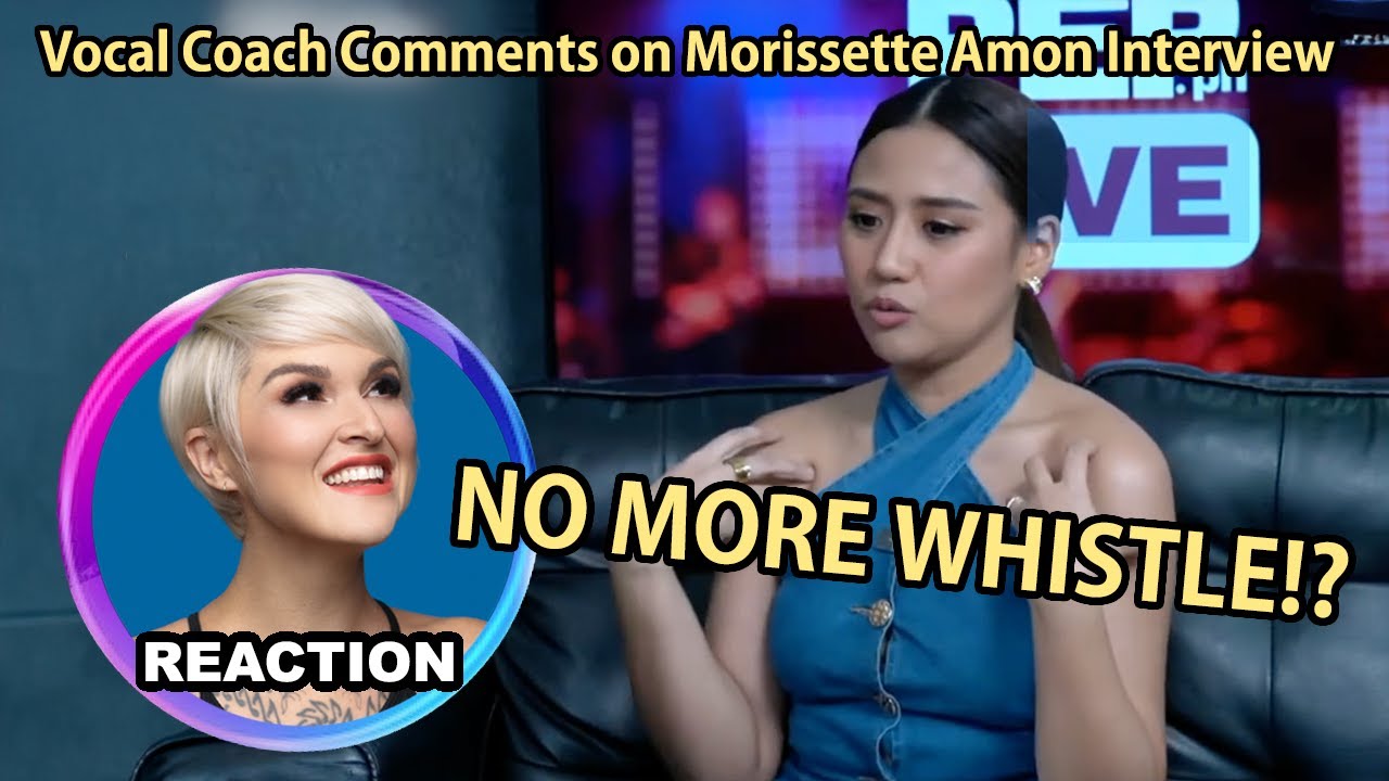 Rozette Reacts to Morissette Amon interview about whistle｜菲律宾唱将小茉莉不再唱哨音了！#rozette #morissetteamon