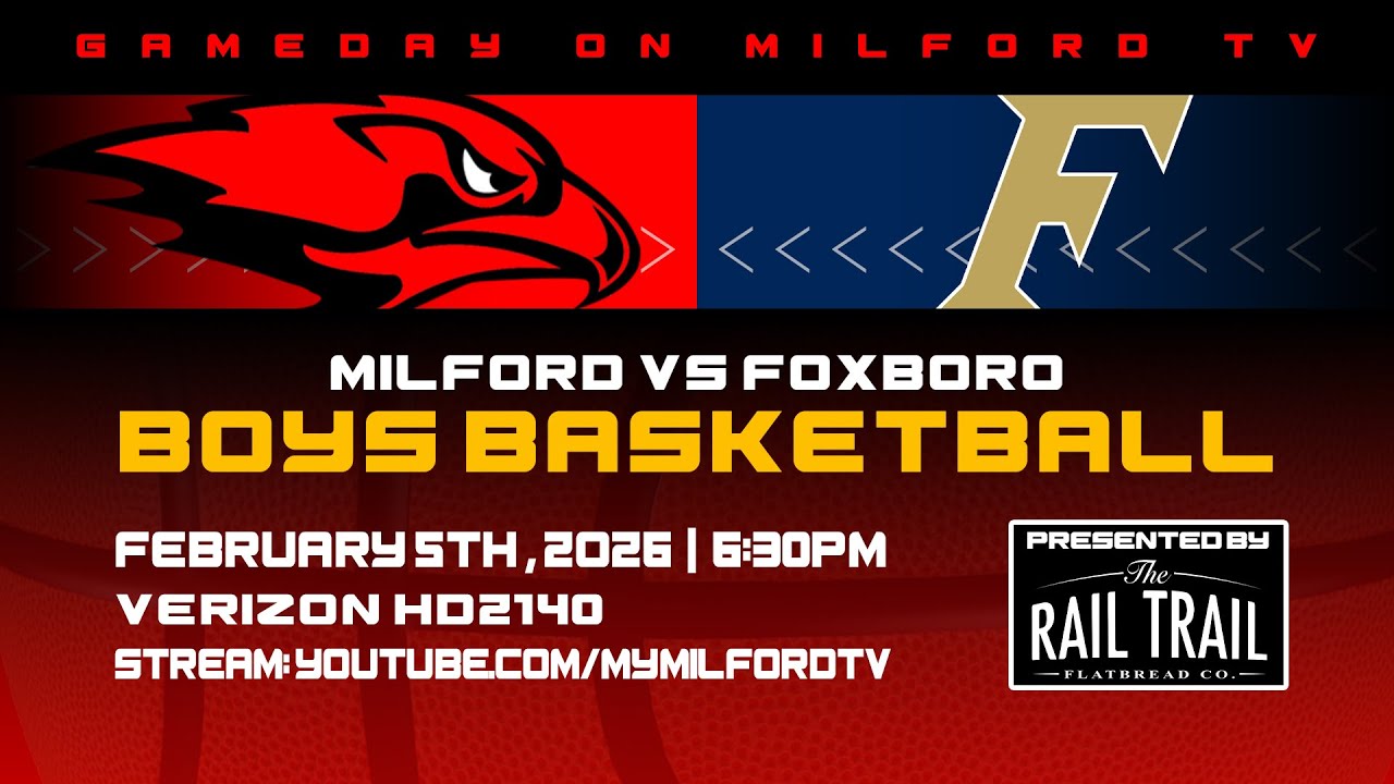 Milford Scarlet Hawks Basketball - February 5, 2026 vs Foxboro
