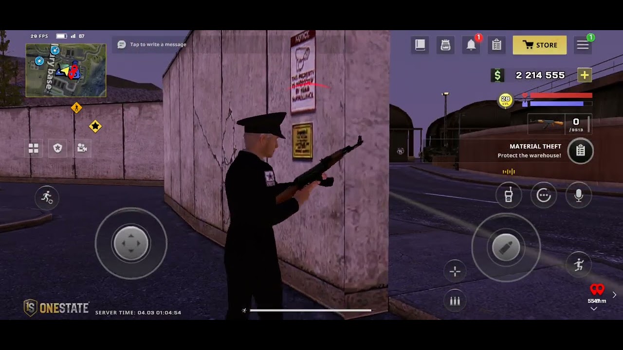 OneStateAU RP: Material Theft Event (04/03/2026) 11:15am