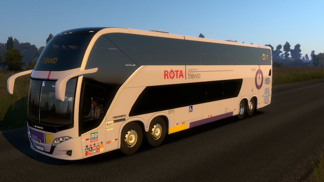 VISSTA BUSS DD 8x2 - 15M | Euro Truck Simulator 2 ETS2 1.41