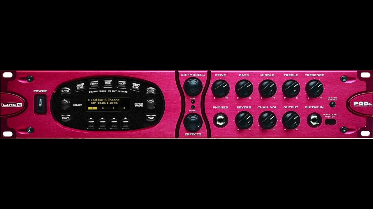 Line6 POD [XT PRO] vs [X3 PRO]