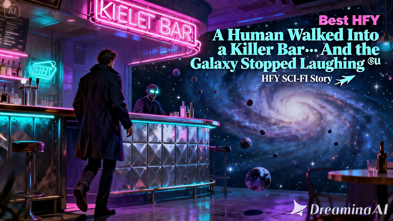 A Human Walked Into a Killer Bar… And the Galaxy Stopped Laughing 🚀| Best HFY  | HFY SCI-FI Story