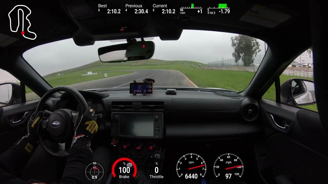 Thunderhill East Cyclone V601 Best Lap (2:10.246) SpeedSF Feb 14 2026