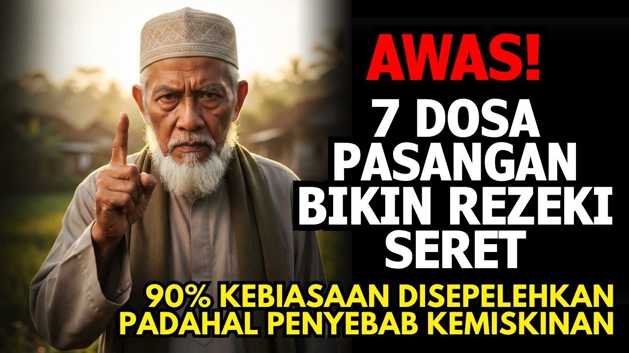 JANGAN LAKUKAN INI! 7 Dosa Pasangan Yang Dibenci Allah, Bikin Rezeki Tertahan & Hutang Tak Lunas!