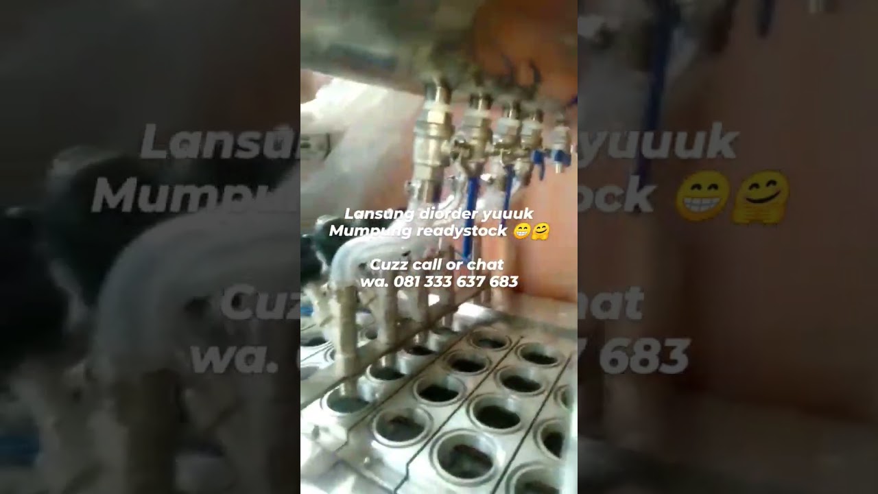 Ready cup seal Utk pabrik Amdk, Mesin teruji, berkualitas , bergaransi dan handal. #cupsealer #8line