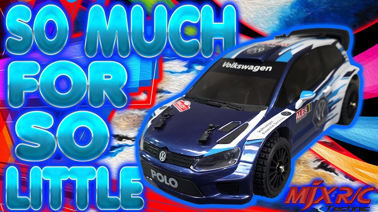 First look at the MJX HYPER GO 14304 1/14 Volkswagen Polo. So much RC for so little money.