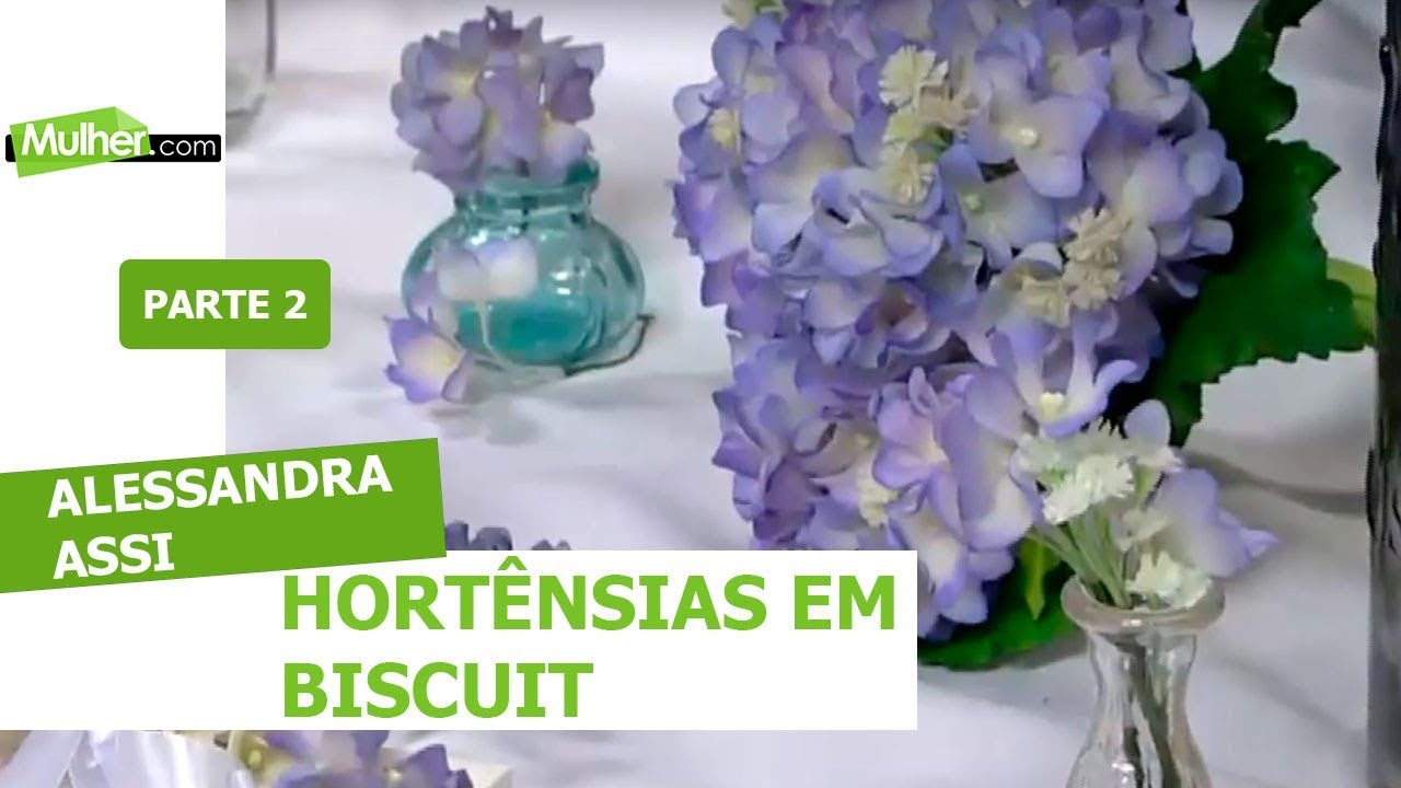 Hortênsias em Biscuit - Alessandra Assi - 21/09/2018 P2