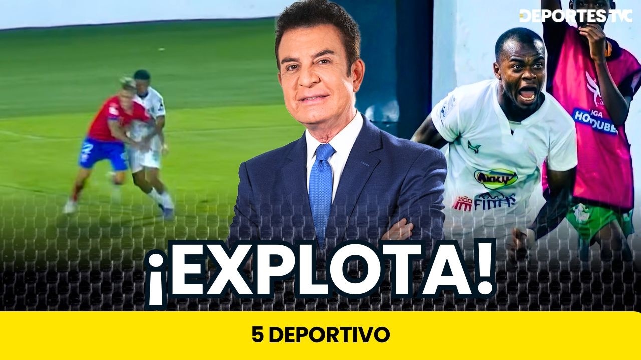 Salvador Nasralla explota contra el arbitraje tras los penales no señalados a Platente ante Olimpia