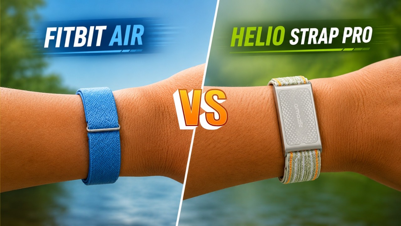 Amazfit Helio Strap Pro против Fitbit Air